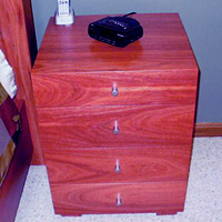 Jarrah Bedside Cabinet  