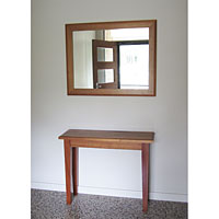 Tasmanian Blackwood Hall Table and matching Mirror 