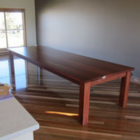 Reclaimed Hardwood Dining Table. 3.6m x 1.3m. 